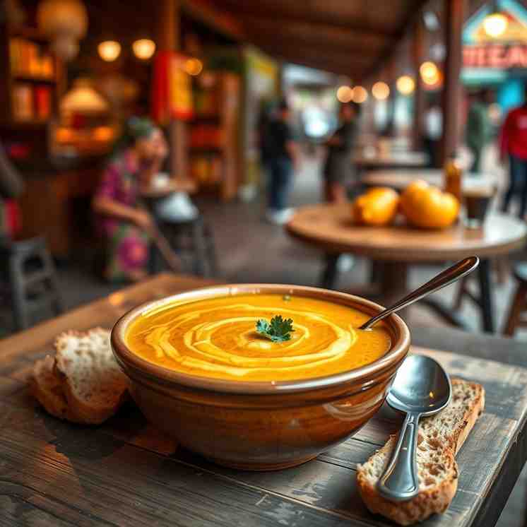 Botswana Pumpkin Soup - Mma Ramotswe's